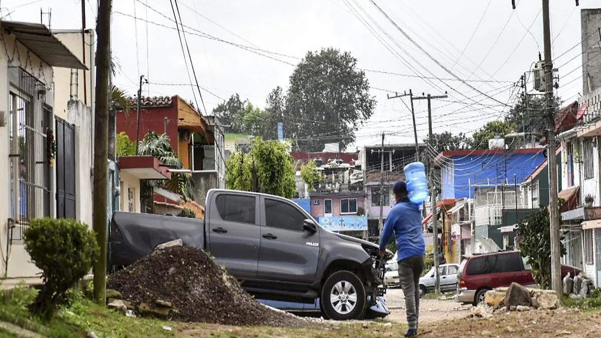 Escasez de agua en Xalapa